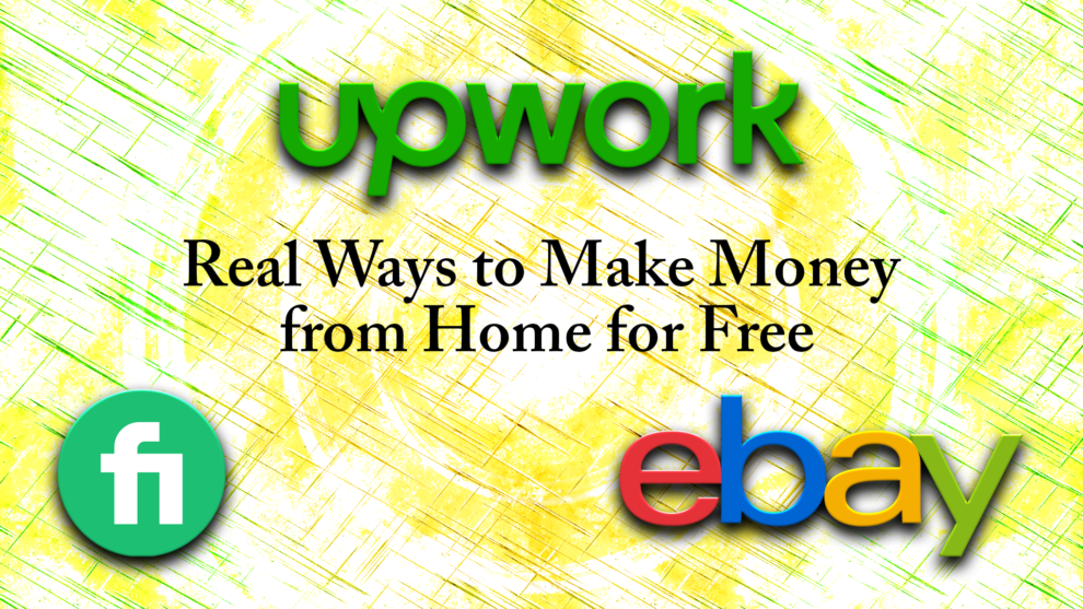 real ways to make money from home for free